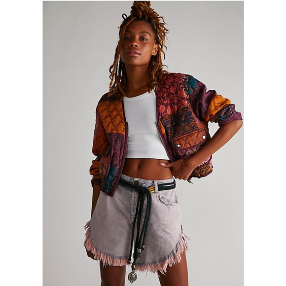 Free People Pants - New Free People X One Teaspoon Frankies Cutoff Shorts $108 SIZE 29 Pink Haze
